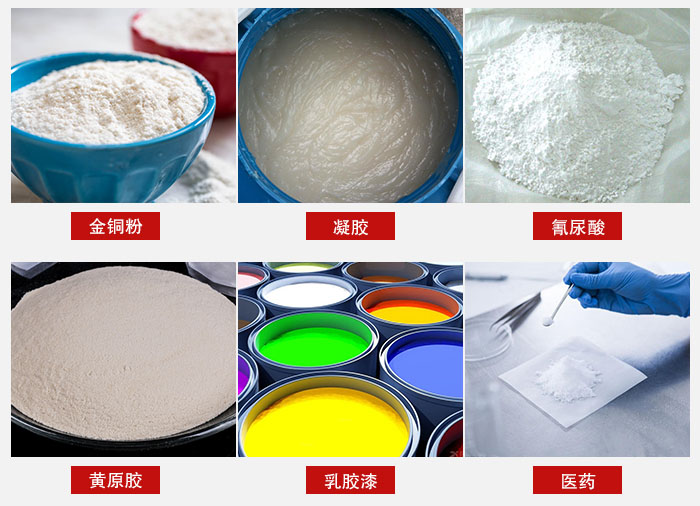 過濾篩適用物料有：乳膠漆，凝膠，西藥液體等。