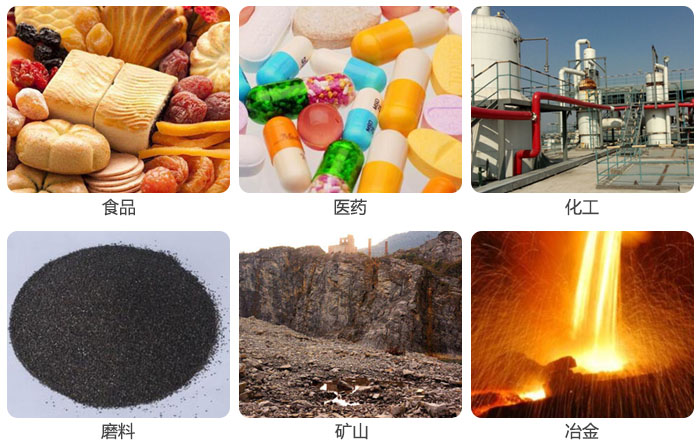 實(shí)驗(yàn)篩用于食品，磨料，醫(yī)藥，化工，冶金等行業(yè)的試驗(yàn)中。