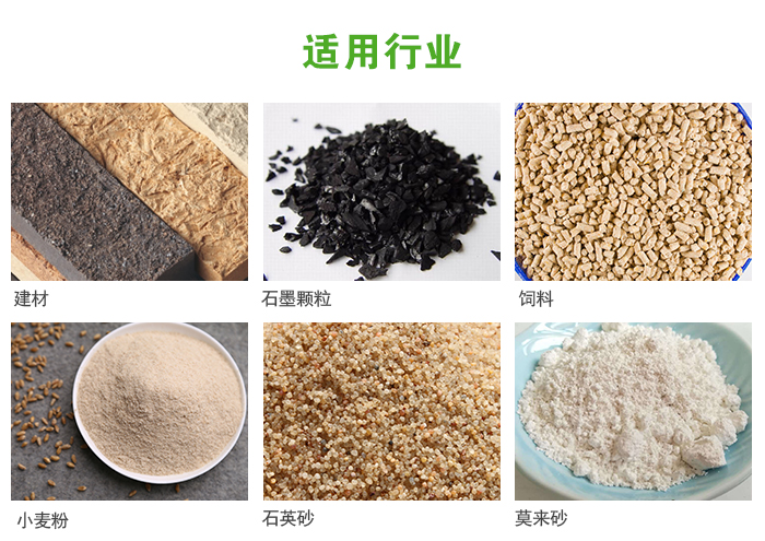 高頻振動(dòng)篩主要用于化工，建材，石墨顆粒，飼料，小麥粉，石英砂，豆?jié){，果汁等各種物料的干法、濕法篩分、分級(jí)、脫水，過濾。